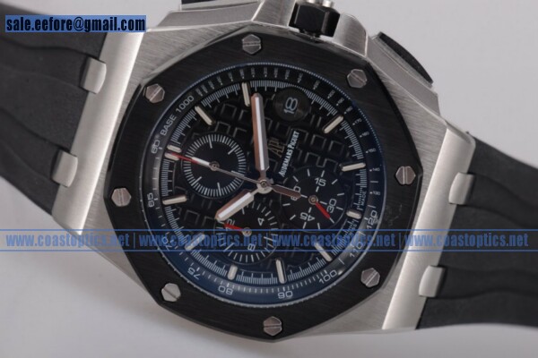 Audemars Piguet Replica Royal Oak Offshore Watch Steel 26400SO.OO.A002CABB.03 (EF) - Click Image to Close